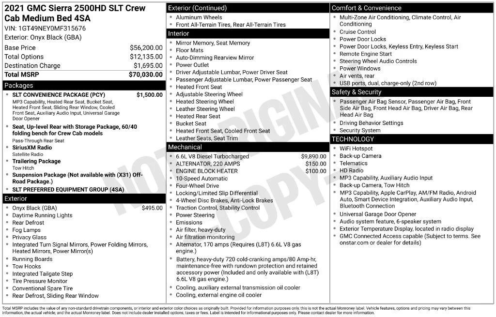 gmc sierra 2500hd 2021 1GT49NEY0MF315676 image gmc sierra 2500hd 2021 1GT49NEY0MF315676 image